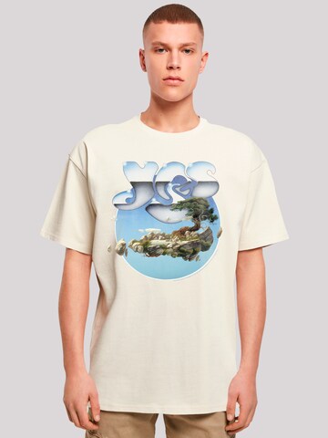 F4NT4STIC Shirt 'YES Chrome Island' in Beige: front