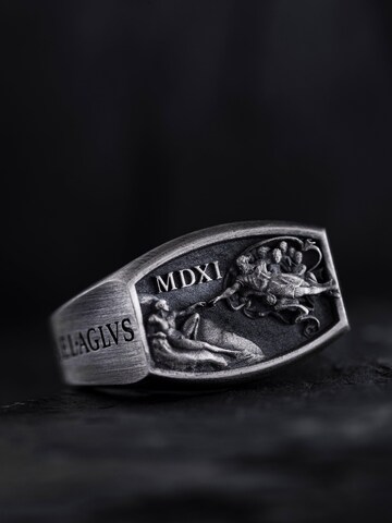 Bague 'THE CREATION OF ADAM - MICHELANDELO' REYTEL en argent
