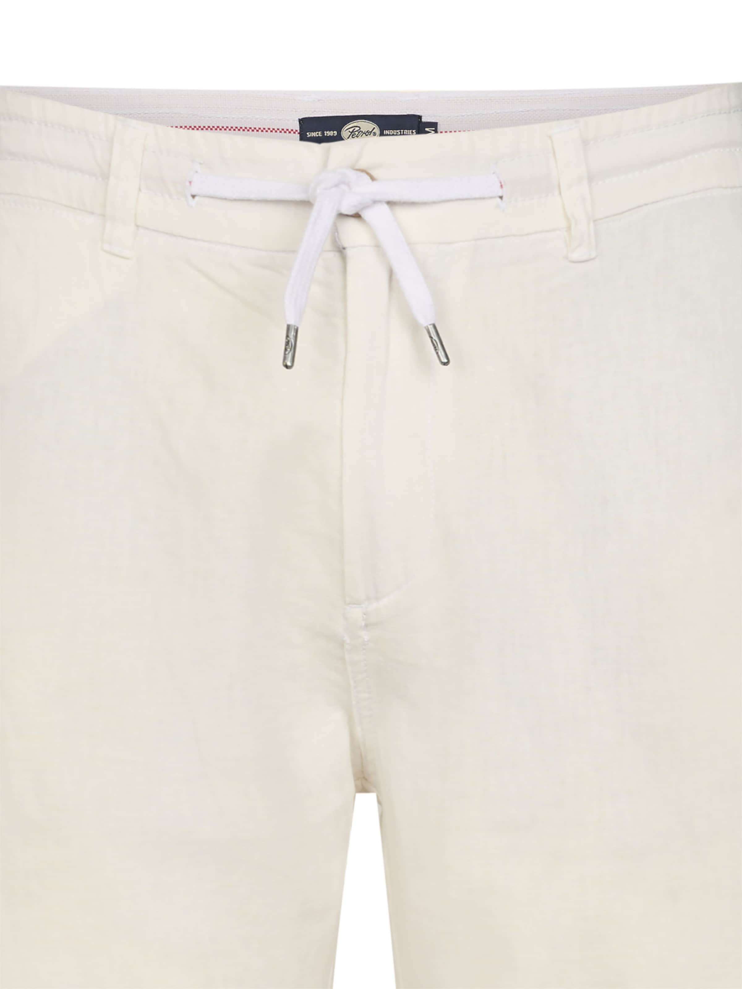 Petrol Industries Regular Chino Pants in Beige
