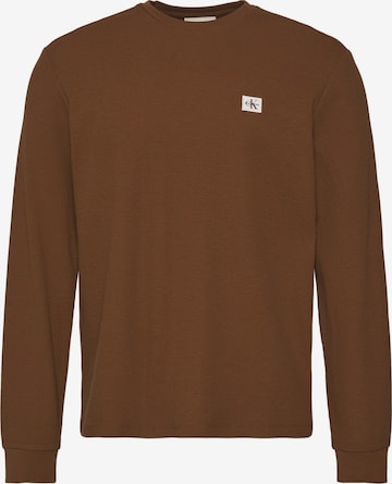 Calvin Klein Jeans Shirt in Braun: Vorderseite