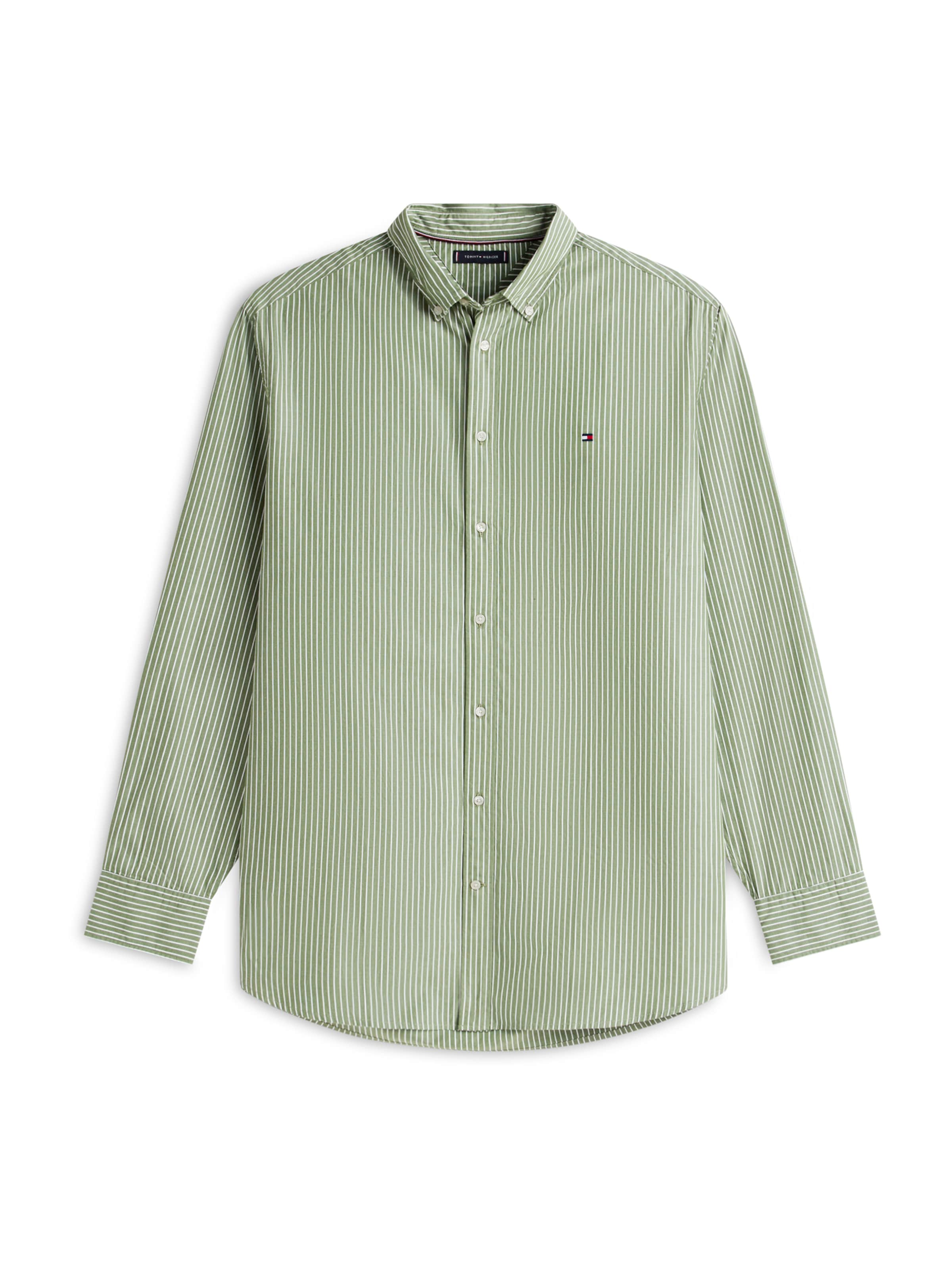 Tommy Hilfiger Big & Tall Mugav suurus Triiksärk, värv roheline: eest vaates