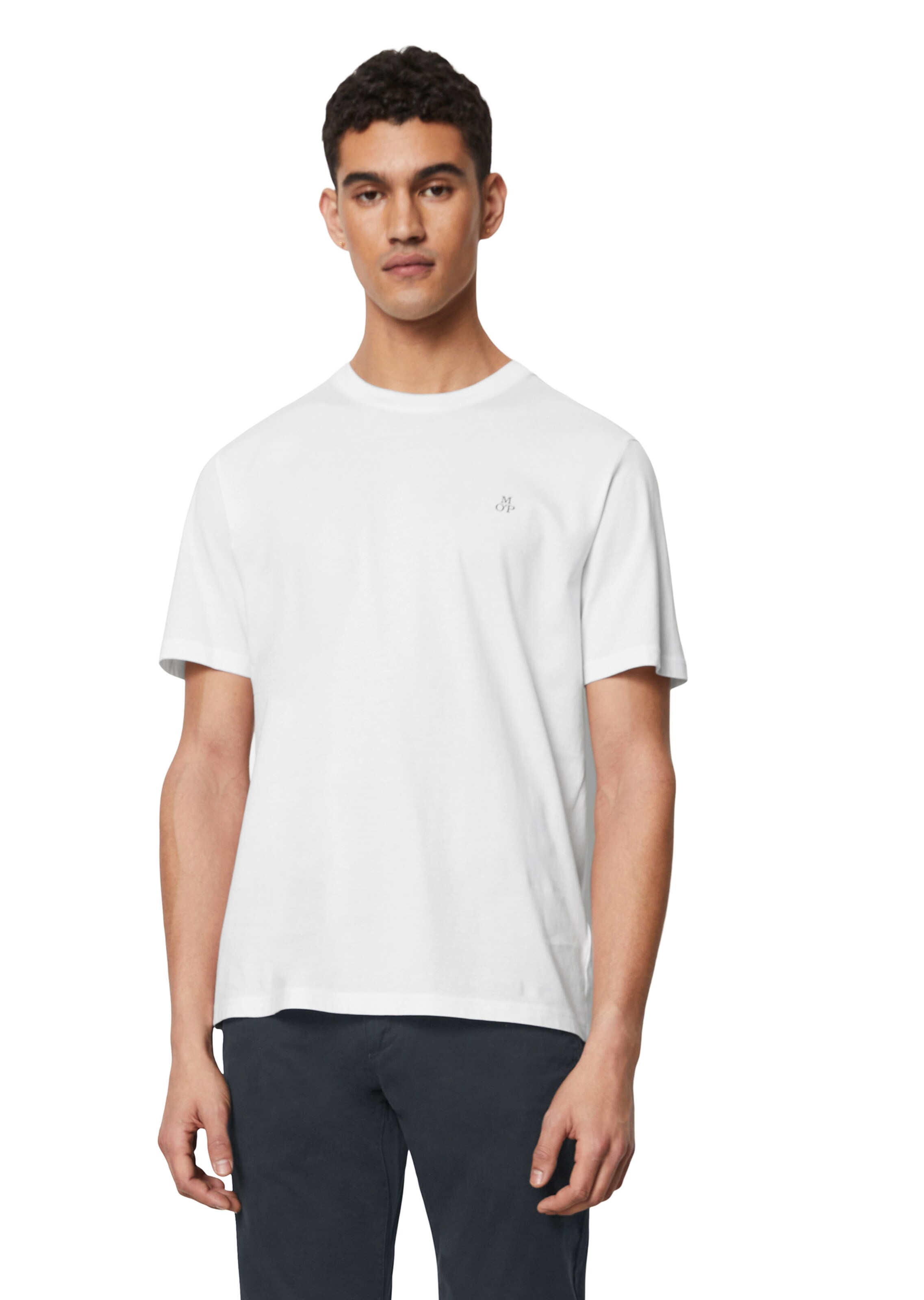 Marc O'Polo Shirt in Grey: front