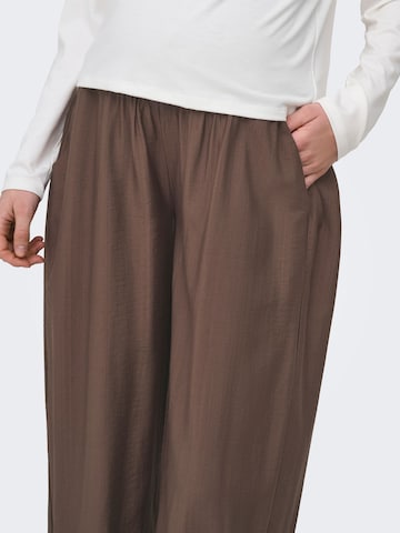 Only Maternity Loosefit Harémové kalhoty 'OLMCamillie' – hnědá