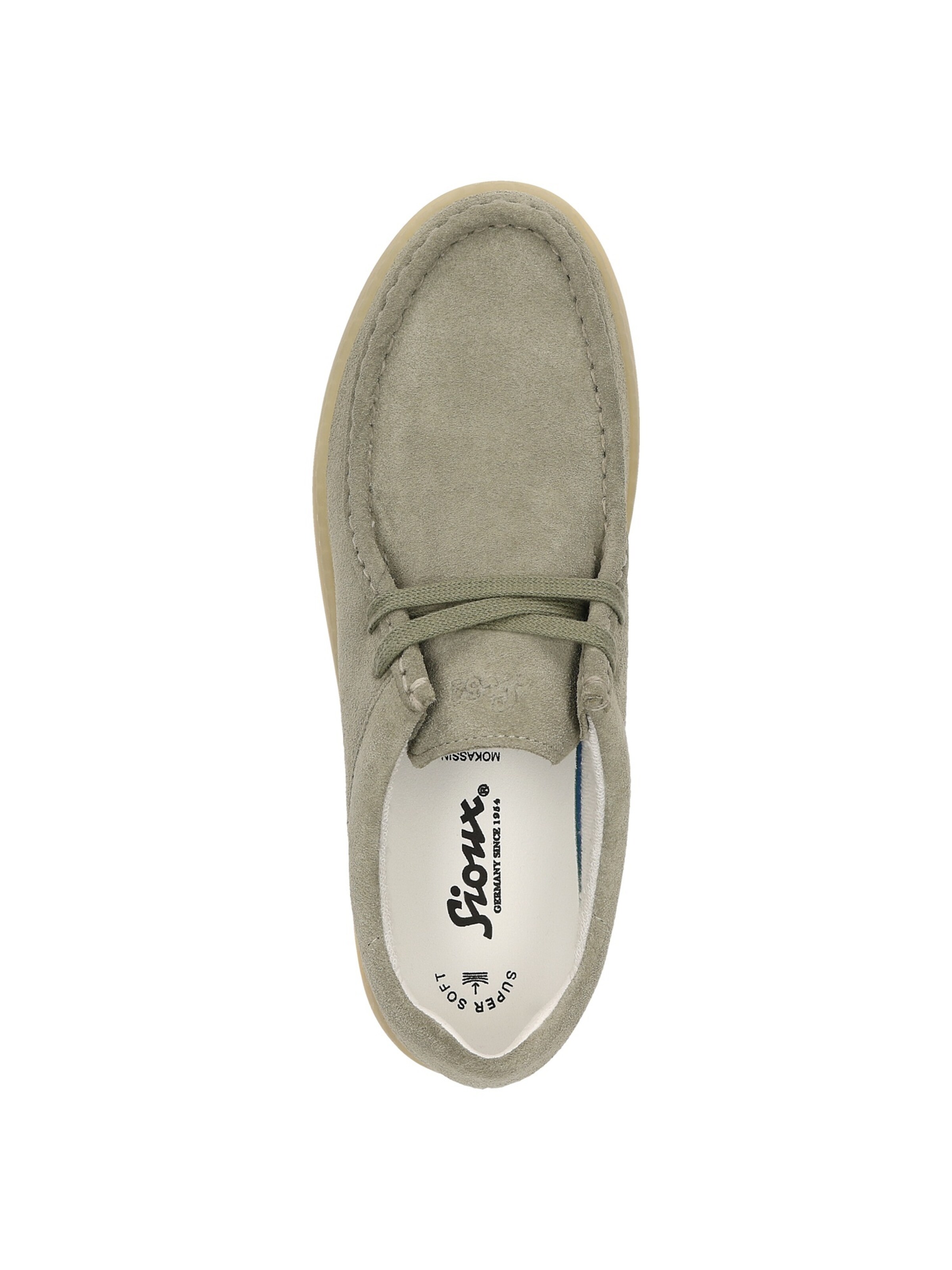 SIOUX Lace-up shoe ' Tedrino-701' in Green