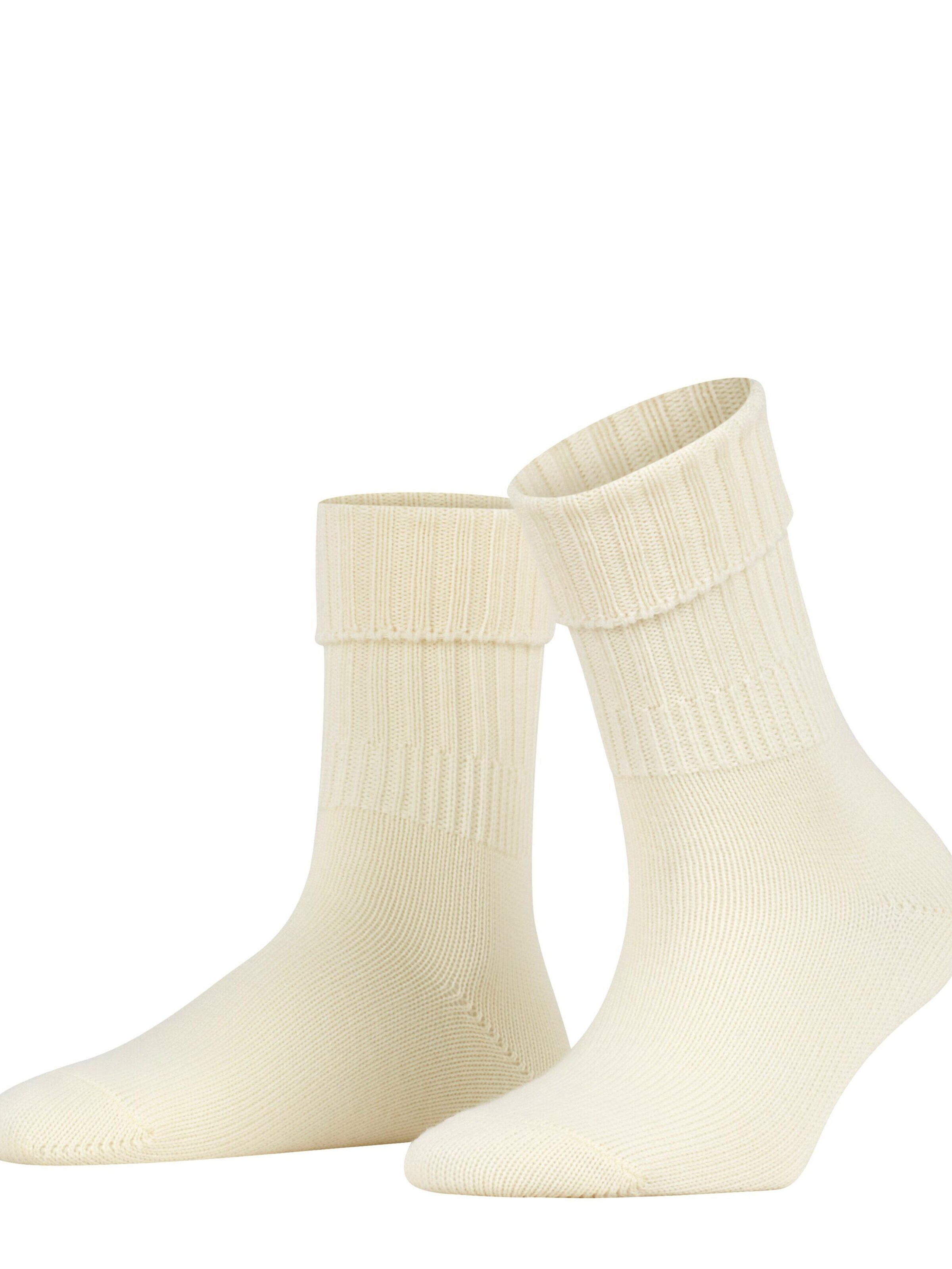 FALKE Socken 'Striggings Rib'‌‌‌‌‌‌‌‌‌ in Weiß: Vorderseite