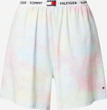 Tommy Hilfiger UnderwearPidžama hlače - bež boja: prednji dio