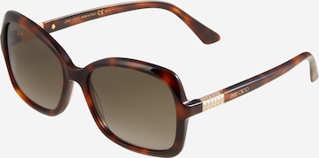 JIMMY CHOO Sunglasses 'BETT' in Brown: front