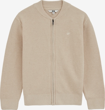 WE Fashion Neuletakki 'Jongens' värissä beige: etupuoli