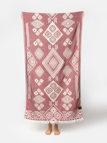 MARSIKOH Strandtuch 'Kilim' in Rot