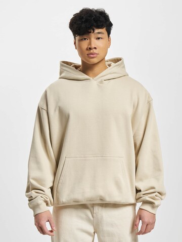 DEF Sweatshirt 'Game' in Beige: front