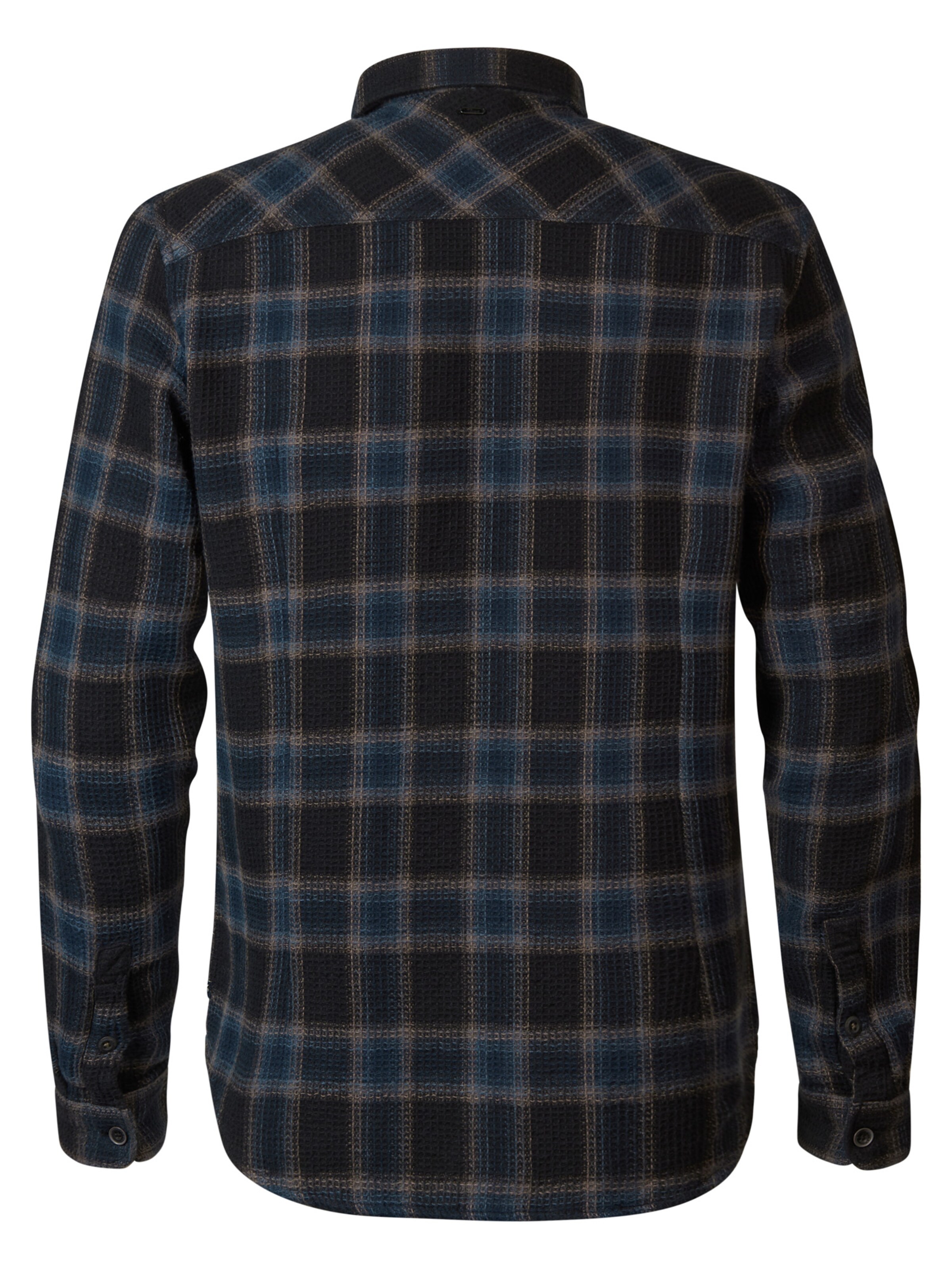 Petrol Industries Regular fit Πουκάμισο 'Moose' σε μαύρο