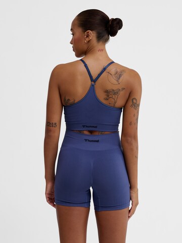 Hummel Bustier Sports-BH 'MT Define' i blå