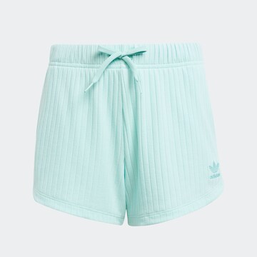 ADIDAS ORIGINALS Loose fit Pants in Green: front