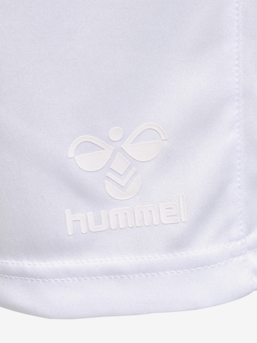 Hummel Regular Workout Pants in White