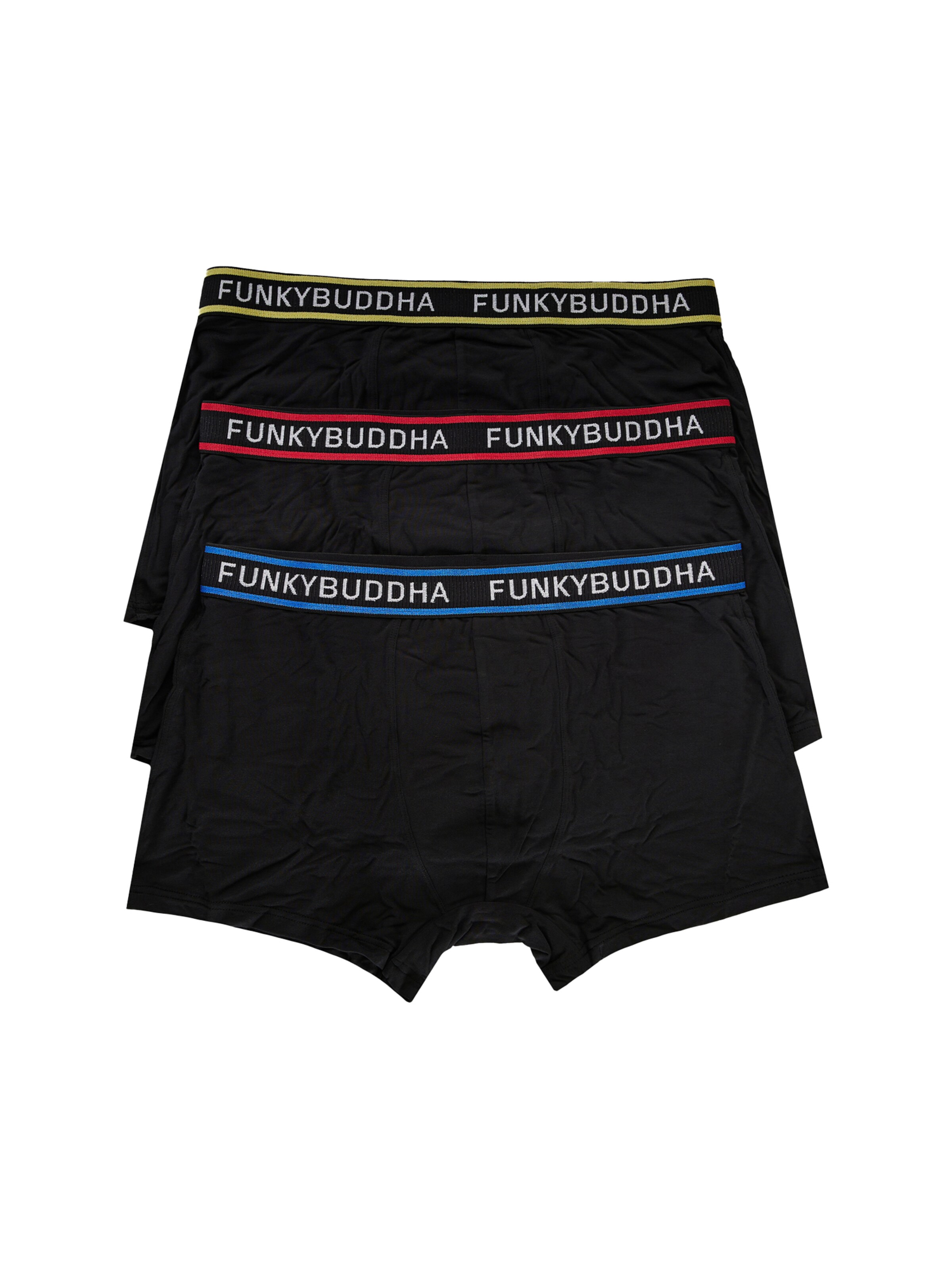 juoda Funky Buddha Boxer trumpikės: priekis