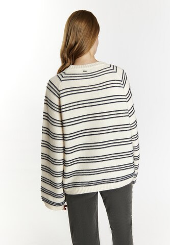 DreiMaster Vintage Sweater 'Altiplano' in White