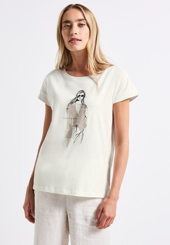 STREET ONE Shirt in White: front