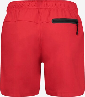 Regular Shorts de bain PUMA en rouge