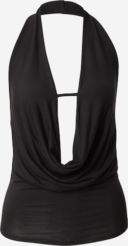 juoda WEEKDAY Palaidinė be rankovių 'Simon': priekis