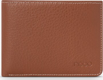 NOBO Wallet in Brown: front