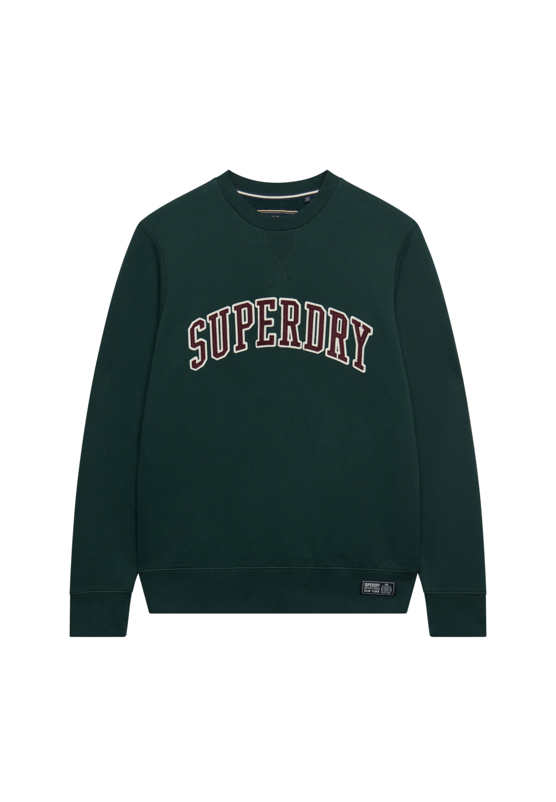 Superdry & Co - Sudadera 'Athletic' en verde: frente