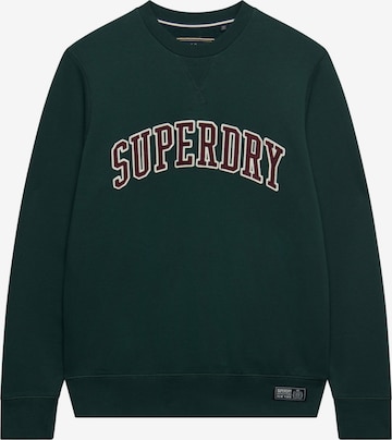Superdry & Co - Sudadera 'Athletic' en verde: frente