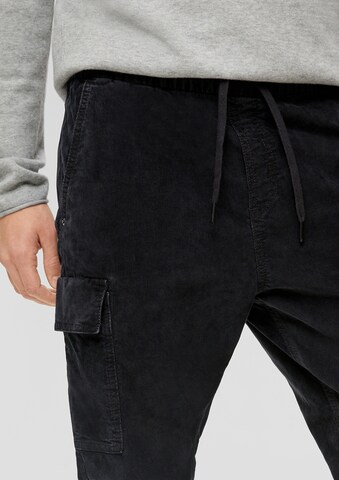 Regular Pantalon QS en gris