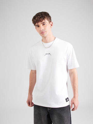 Only & Sons T-Shirt 'ONSMETALLICA' in Weiß