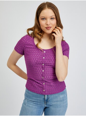 Orsay Shirt in Lila: Vorderseite