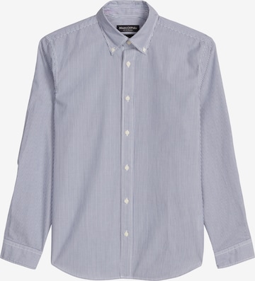 Marc O'Polo Hemd in Blau: Vorderseite
