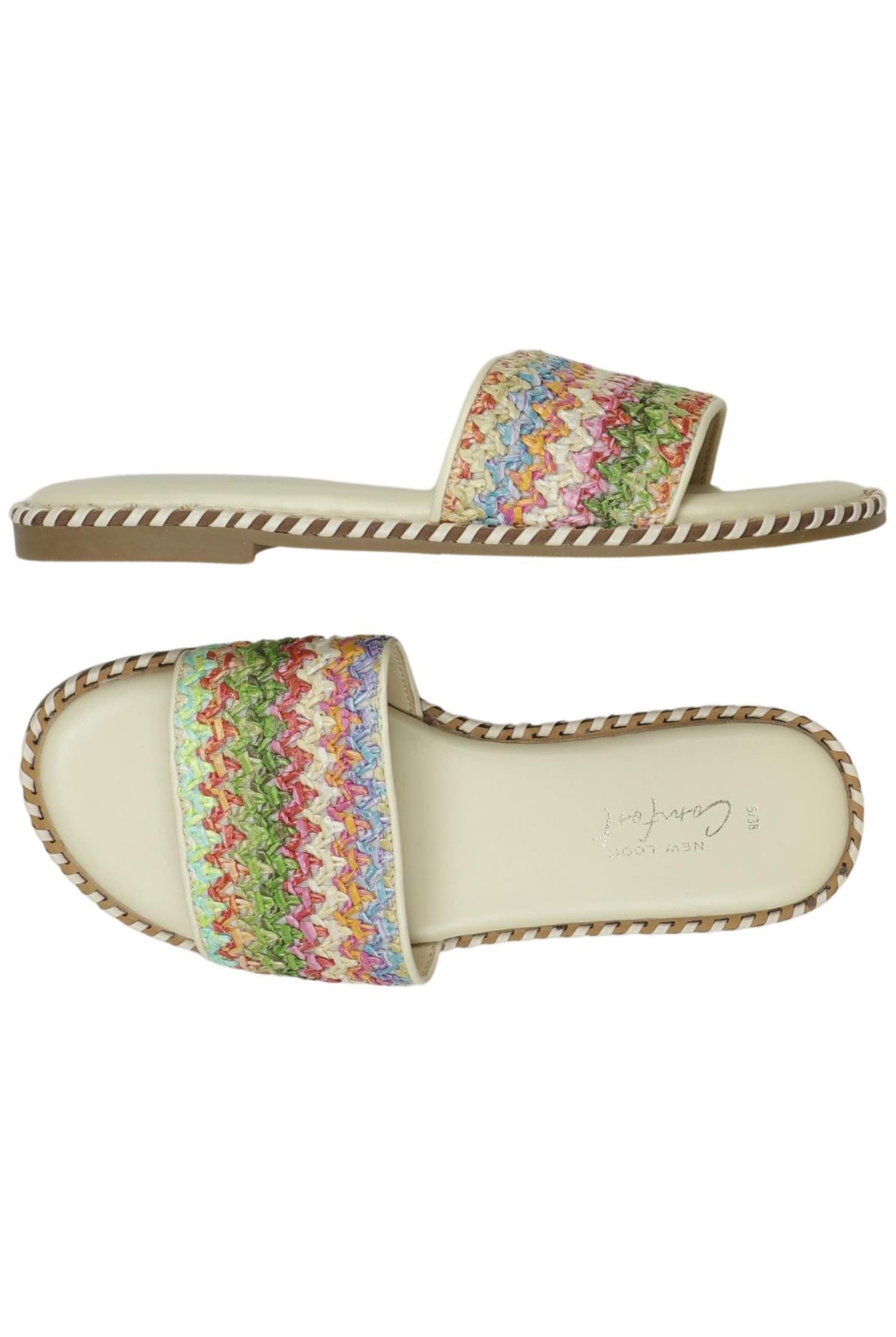 NEW LOOK Sandalen 38 in Mischfarben: Vorderseite