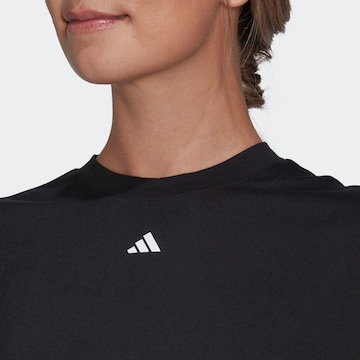 ADIDAS PERFORMANCE Performance shirt 'Studio' in Black