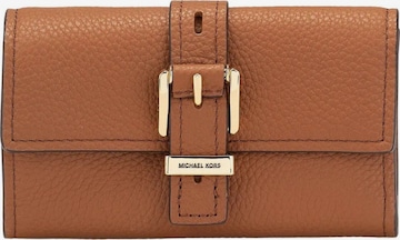 Porte-monnaies 'Michael Kors Porte monnaie / billet Cuir Nolita Marron' MICHAEL Michael Kors en marron : devant