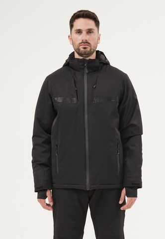 Whistler Athletic Jacket 'JESPER M Ski Jacket W-PRO 15.000' in Black: front