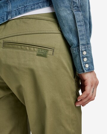 G-Star RAW Regular Chino in Groen