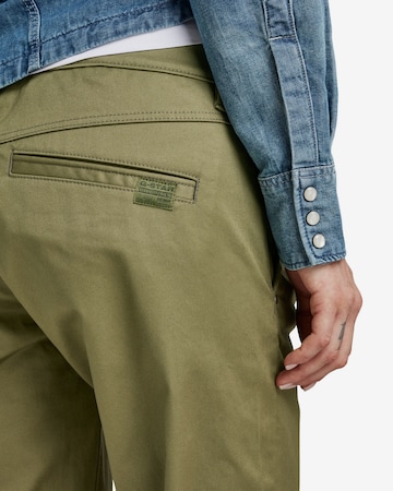 G-Star RAW Regular Chinohose in Grün