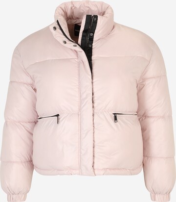 Tally Weijl Zimní bunda – pink: přední strana