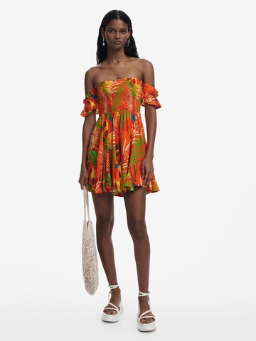 Robe d’été Desigual en orange