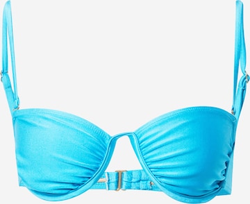 Balconette Sutien costum de baie de la Cotton On Body pe albastru: față