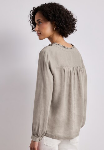 STREET ONE Bluse in Grau