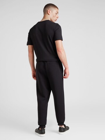 BOSS - Tapered Pantalón 'Hadiko' en negro