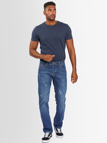 Alessandro Salvarini Regular Jeans 'Carlo ' in Blau