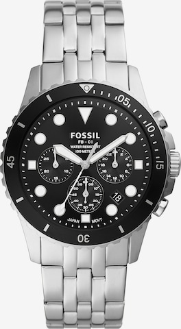 FOSSIL Analog Watch in Silver: front