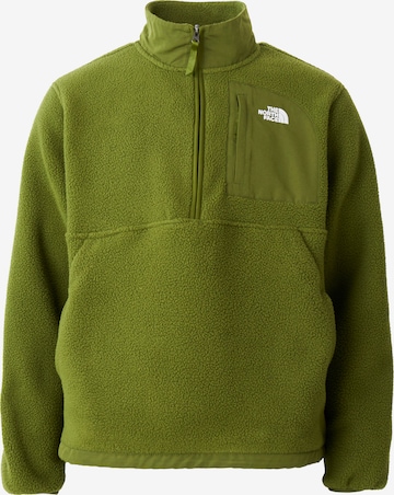 THE NORTH FACE Свитер 'YUMIORI OFF PEAK' в Зеленый: спереди