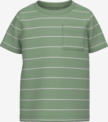 NAME IT Shirt 'Ves' in Groen: voorkant