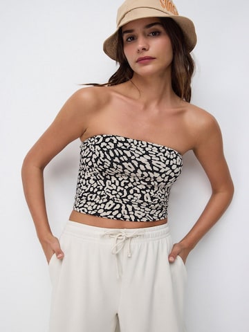 No Matter What Top in Black: front