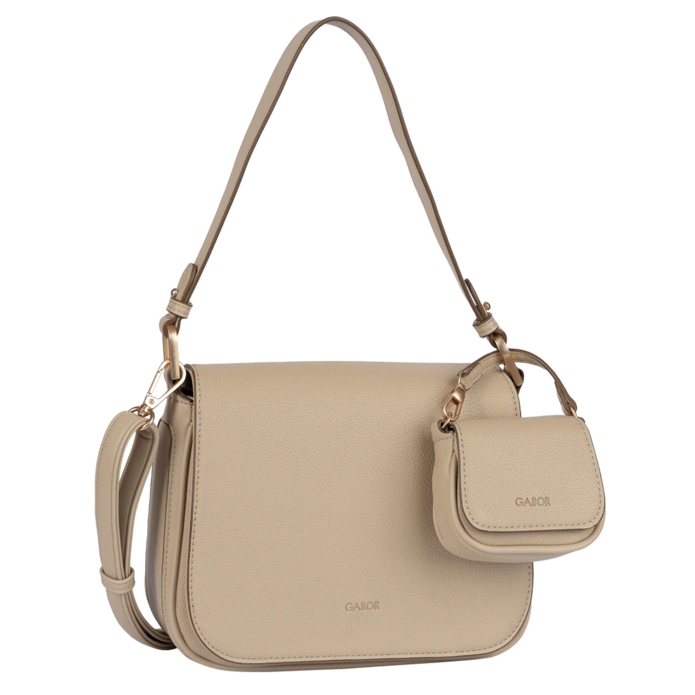 GABOR Shoulder bag in Beige: front