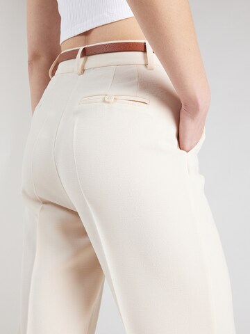 ABOUT YOU Normalny krój Spodnie 'Nina' w kolorze biały