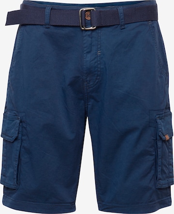 11 Project Regular Broek 'Fribo' in Blauw: voorkant