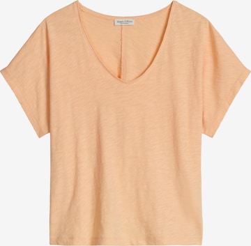 T-shirt Marc O'Polo en orange : devant